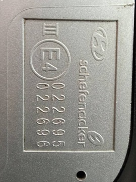 ЗЕРКАЛО ЛЕВОЕ 5PIN ЕВРОПА 5PIN 022695 Hyundai i30 I (2007-2012)