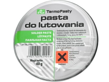 PASTA LUTOWNICZA 40G AG