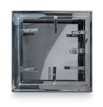 Дверца дымохода из нержавейки 25х25см чистка