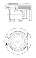 KOLBENSCHMIDT 41829600 PÍST
