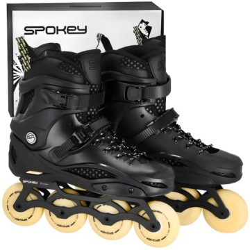 Spokey Brusle 2v1 Kolečkové Brusle Freestyle Freeride Freespo
