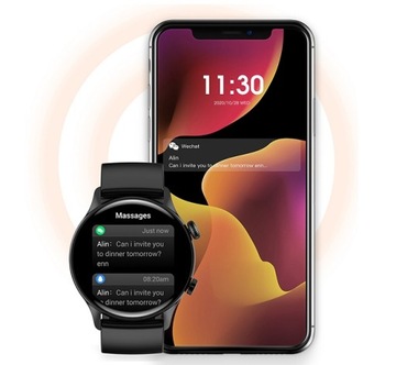 Smartwatch Zegarek Polskie Menu Rozmowy Sport Smart Watch Męski Oraz Damski