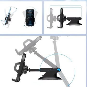 UCHWYT DO SAMOCHODU NA TELEFON SZYBĘ DESKĘ KOKPIT SAMOCHODOWY MOCNY HOLDER