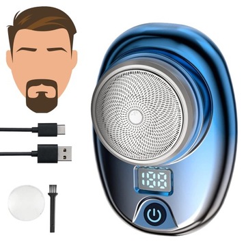 МИНИ-БРИТВА ВОДОНЕПРОНИЦАЕМАЯ ПОРТАТИВНАЯ USB-ЭЛЕКТРОБРИТВА