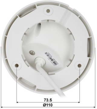 IP-камера Hikvision DS-2CD1343G0-I / 4MPx 2.8mm