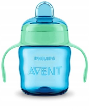 AVENT СЕРЕБРЯНАЯ КРУЖКА-БУТЫЛКА 200 мл МЯГКИЙ НОСИК