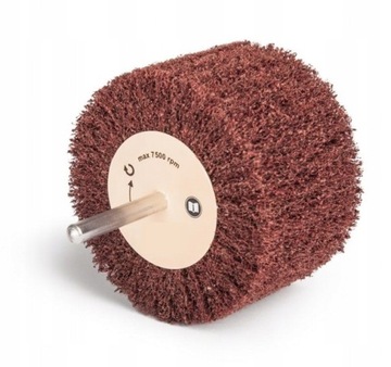 WŁÓKNINA ŚCIERNA NA TRZPIENIU ŚCIERNICA LISTKOWA 80x50 P180 FINE