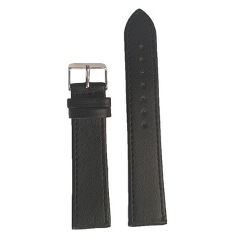 Кожаный ремешок для часов - 22 мм TOSCANA черный