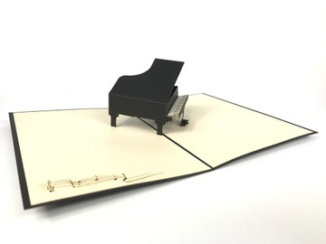 Фортепианная 3D-карточная музыка Пианино Фортепианная музыка!!