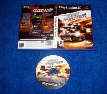 THE FAST AND THE FURIOUS PS2 PLAYSTATION 2 SZYBCY I WŚCIEKLI TOKYO DRIFT