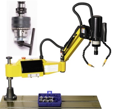 Gwintownica ramię gwintujące M3-M12 900W 1000rpm z lubryfikacją + adapter