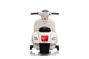 Самокат Vespa на аккумуляторе, белый