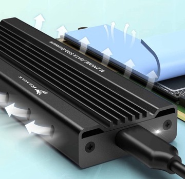 КОРПУС твердотельного накопителя NVME PCIe SATA M.2 USB 3.1 GEN2