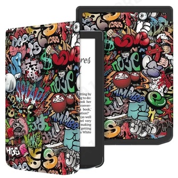 Etui Graficzne wzory do PocketBook Verse/ Verse Pro 629 634