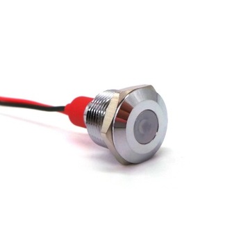 Светодиодная лампа приборной панели 14мм Оранжевая