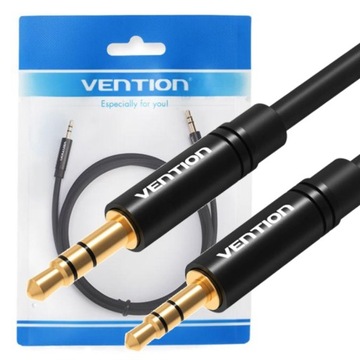 VENTION KABEL PRZEWÓD PRZEJŚCIÓWKA MINI JACK 3,5MM DO MICRO 2,5MM AUX 0,5M