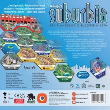 Настольная игра Suburbia Portal Games
