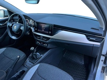 Skoda Scala Hatchback 1.0 TSI 110KM 2022 Skoda Scala Salon PL Szary Steel FV23 Climatronic Grzana szyba ASO, zdjęcie 14