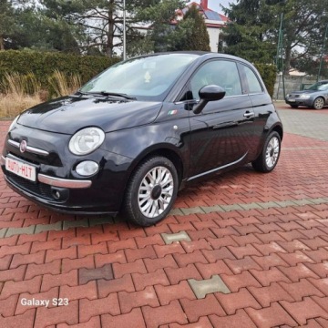 Fiat 500 II Seria 4 1.2 69KM 2015 Fiat 500 Aluminiowe Felgi Czujniki Parkowania Rozkladany Dach Gwarancja Vip, zdjęcie 1