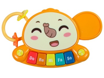 Lean Toys Інтерактивна Каталка Ходунки Столик 2 в 1 Червоний
