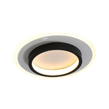 Modny żyrandol sufitowy LED do łazienki w korytarzu Ciepłe światło