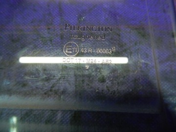 JAGUAR S-TYPE 99- SKLO (OKNO) DVEŘNÍ PRAVÝ ZADNÍ