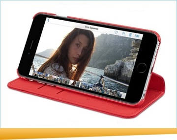 ЧЕХОЛ LOGITECH IPHONE 6.6S СТЕКЛО КРАСНЫЙ