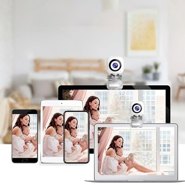 ВЕБ-КАМЕРА ДЛЯ КОМПЬЮТЕРА С КЛАССНОЙ КАМЕРОЙ НА ЗАЖИМЕ + USB-МИКРОФОН