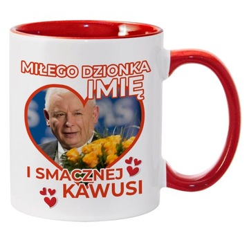 KUBEK Prezesa SMACZNEJ KAWUSI RODACY Kaczyński WZ