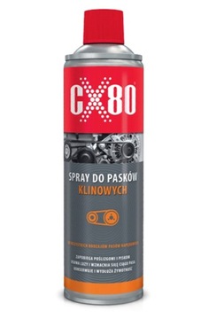 CX80 СПРЕЙ ДЛЯ КЛИНОВОГО РЕМЕНЯ 500мл