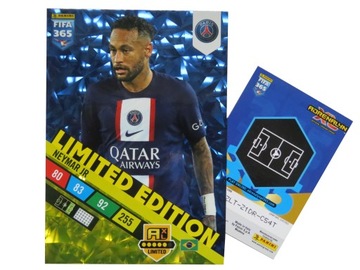 PANINI FIFA 365 2023 KARTY PIŁKARSKIE LIMITED XXL 10 x 14 cm NEYMAR JR PSG