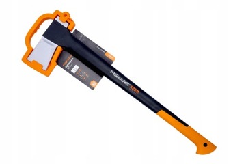 Топор FISKARS для колки дров X25 XL большой + ПИЛА для резки ветвей