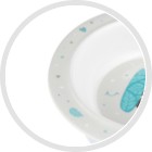 CANPOL MISECZKA MELAMINOWA Z PRZYSSAWKĄ 270ML