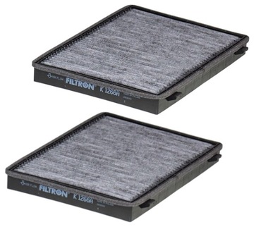 2× FILTRON K 1266A FILTR VENTILACE PROSTORU SPOLUJEZDCE