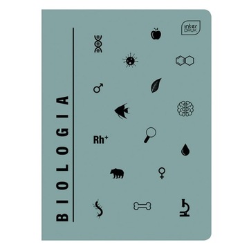 ZESZYT A5 BIOLOGIA 60 KARTEK W KRATKĘ