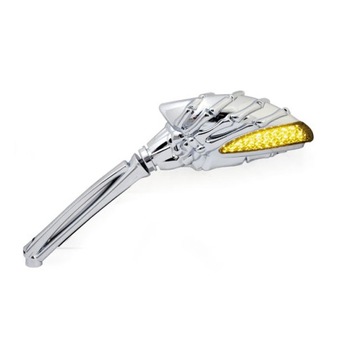 Lusterka Skeleton chrom MCS uniwersalne z kierunkiem