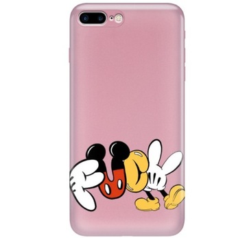 Etui Metallic Róż Do IPHONE 7 PLUS Seriale Wzory