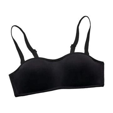 ch-Wireless Strapless Bra Wireless Strapless S Black