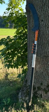 ПИЛА ПО ДЕРЕВУ С КРЮКОМ, ТЕЛЕСКОПИЧЕСКАЯ РУКОЯТКА 5,5М
