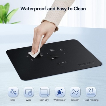 КОЖАНЫЙ коврик для мыши TECKNET 27 X 21 СМ