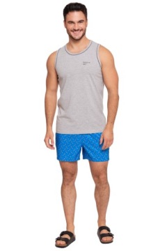 МУЖСКАЯ ФУТБОЛКА С РУКАВОМ МАЙКА ИЗ ХЛОПКА НА ЛЕТО MORAJ GREY R.L.