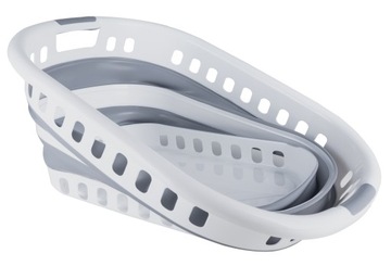 БОЛЬШАЯ КОРЗИНА ДЛЯ БЕЛЬЯ, СКЛАДНАЯ СИЛИКОНОВАЯ ЧАША