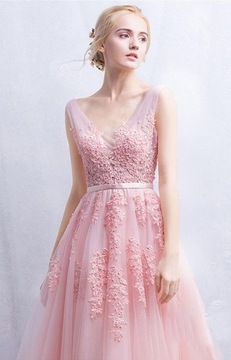 C89 SUKNIA BALOWA RÓZ 36