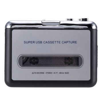 1 szt. Kaseta USB na konwerter MP3 Odtwarzacz kasetowy