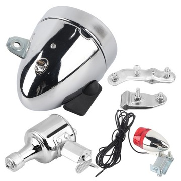 12V 6W LAMPKA ROWEROWA ŚWIATŁO PRZÓD TYŁ