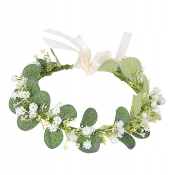 Boho Flower Regulowany wianek na głowę Kwiat
