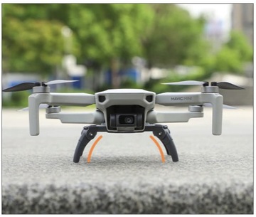 Podwyższenie Podwozia Sanki Składane Płozy do Lądowania DJI Mavic Mini 2 SE