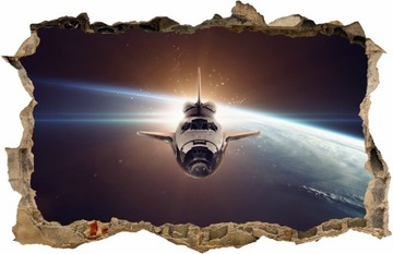 KOSMOS PROM KOSMICZNY Naklejka ścienna 40x26 #149