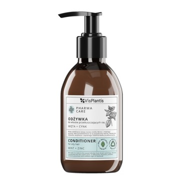Odżywka włosy przetłuszczające się Mięta + Cynk Pharma Care 300ml