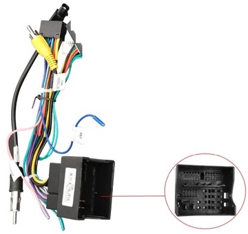 ADAPTER 52 PIN DO RADIA VW SKODA SEAT PO 2015 ROKU
